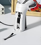 Embossing Label Maker Machine, 10-Roll Color 3D Embossed Tapes, Retro Vintage Label Maker, Old Sc...