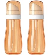 Yolaist 2 Pack Small Spray Bottle, 3.4oz Fine Mist Travel Size Mister-Amber | BPA-Free Plastic, L...