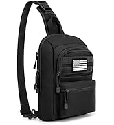 G4Free Tactical Sling Bag Backpack EDC Concealed Carry Bag Military Small Crossbody Shoulder Ches...