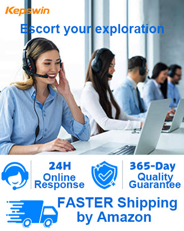 Kepswin Portable Charger with Built-in Cables Fast Charging Power Bank 49800mAh