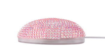 rhinestone mouse wired