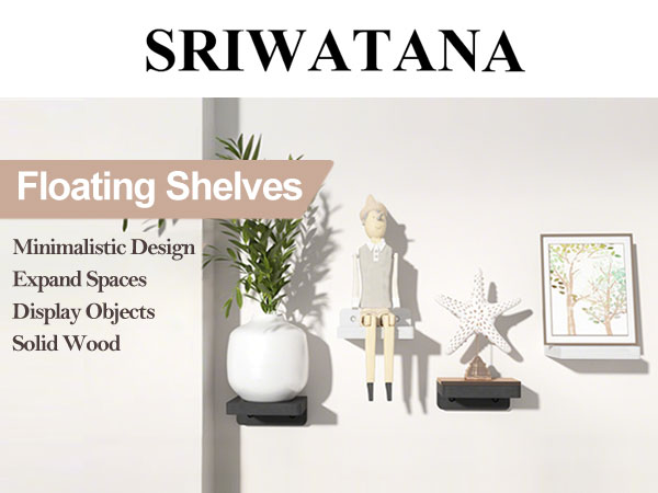 floating shelves set of 4
