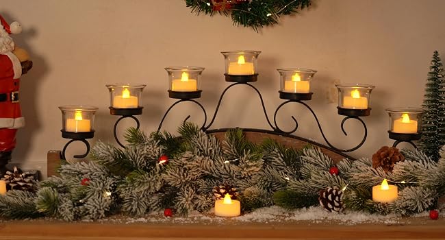 christmas tea lights candles