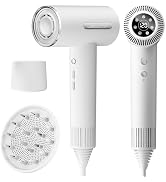 CONCARE Hair Dryer, Fast Drying Blow Dryer with Magnetic Nozzle,110,000RPM Brushless Motor, High ...