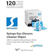 Lens wipes 120ct