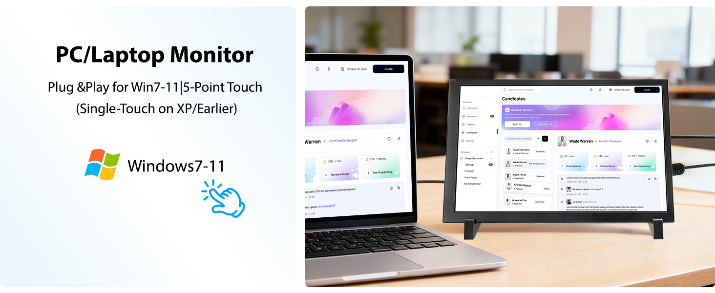 10.1 Inch Touchscreen Monitor