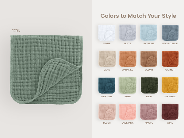 Muslin Burp Cloths