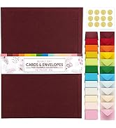 Bearly Art Colorful Collection - Blank Cards with Envelopes - A6 Size Compatible with Cricut Joy ...