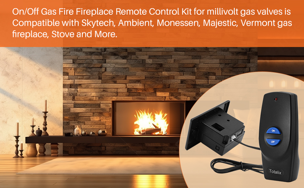 ambient technologies fireplace remote