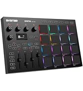 HXW EMP16 MIDI Pad Controller Beat Maker Machine With Bluetooth, 16 RGB Velocity Sensitive Beat P...