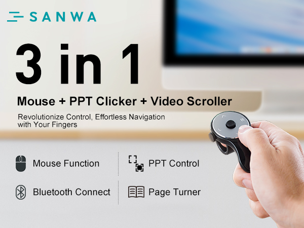 bluetooth finger mouse wireless