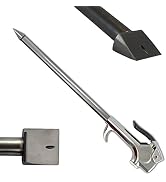 NEW Air-Scraper Blow Gun, Hardened Steel Scraper Tip Air Blow Gun, Stainless Steel with 1/4" NPT ...