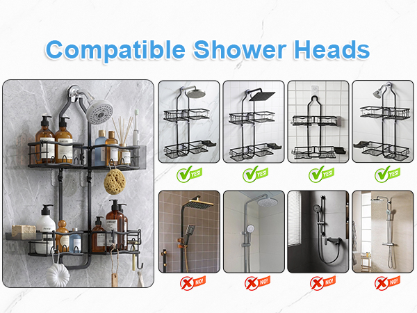 compatible shower heads