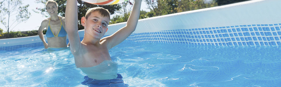 backyard above ground pool