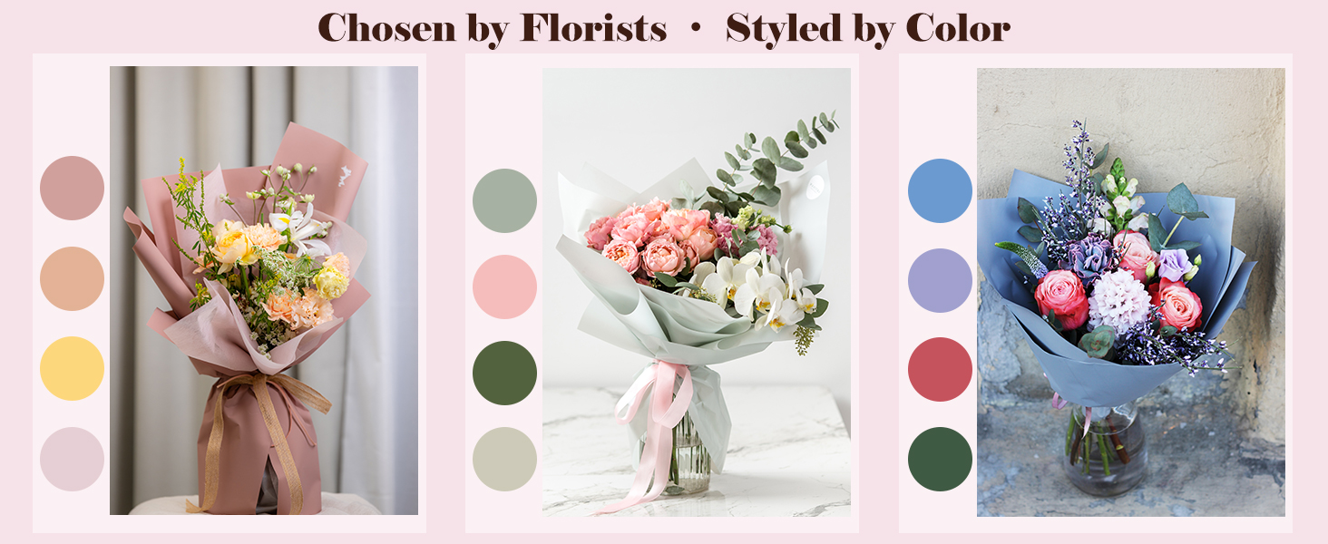 Floral Bouquet Wrapping Paper