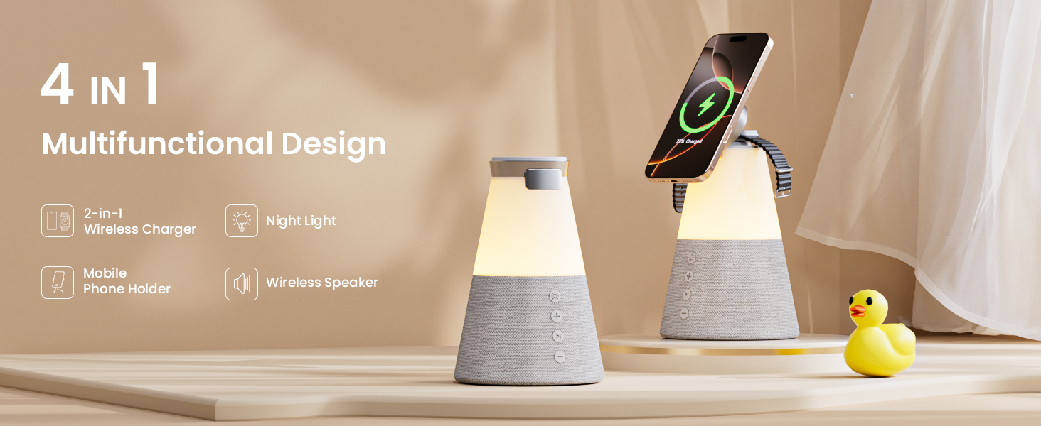 4-IN-1 Multifunctional Design