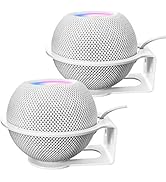Sturdy Metal Made Wall Mount Compatible with Homepod Mini, Space Saving Accessories for Hompod Mi...