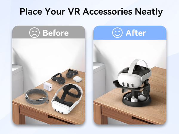 Place Your VR Accessories Neatly