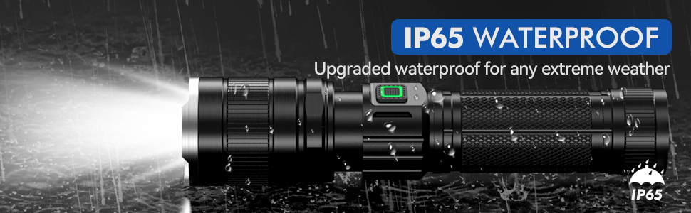 tactical flashlight rechargeable