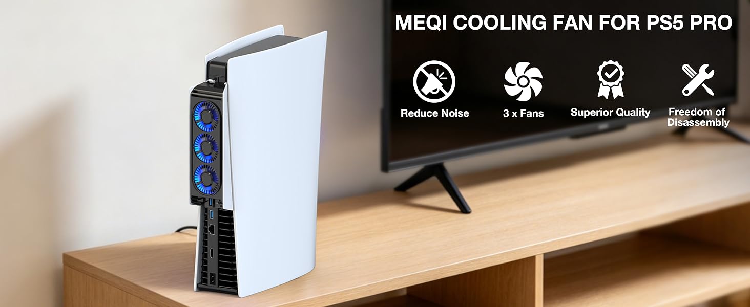 MEQI PS5 FAN