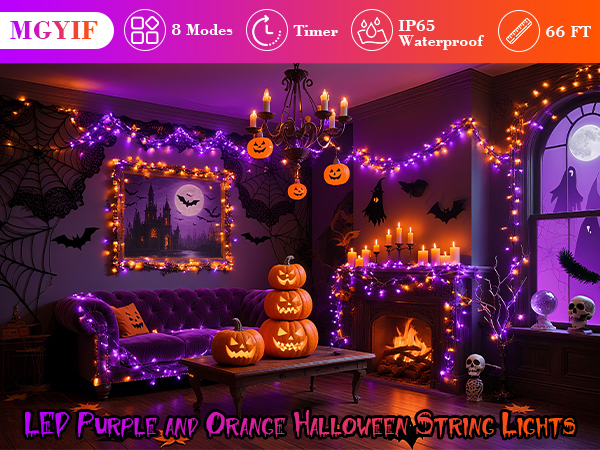 halloween string lights