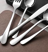 Onader 40 Piece Heavy Duty Cutlery Set for 8