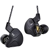 CCZ DC03 in Ear Monitor Headphones, IEMs for Gaming, Deep Bass Sound Wired Earbuds, 1DD HiFi in E...