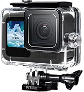 FitStill 196FT/60M Waterproof Case for Go Pro Hero 13/Hero12 Black/Hero11 Black/Hero10 Black/Hero...
