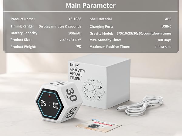 Rotating Pomodoro Timer