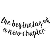 BEISHIDA The Beginning of A New Chapter Banner, Farewell party decorations,Graduation Sign 2025 B...