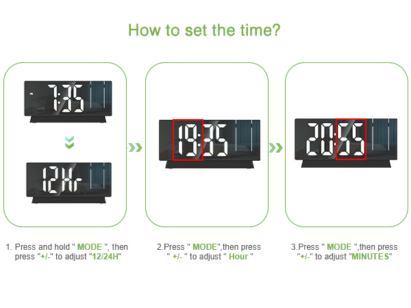Projection Alarm Clock