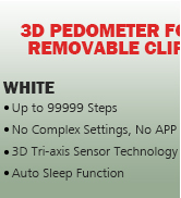 U-Trak 3D Pedometer for Walking