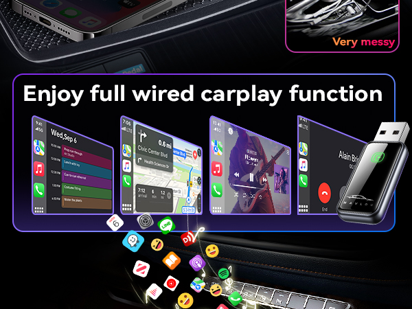 2 wireless carplay adapter