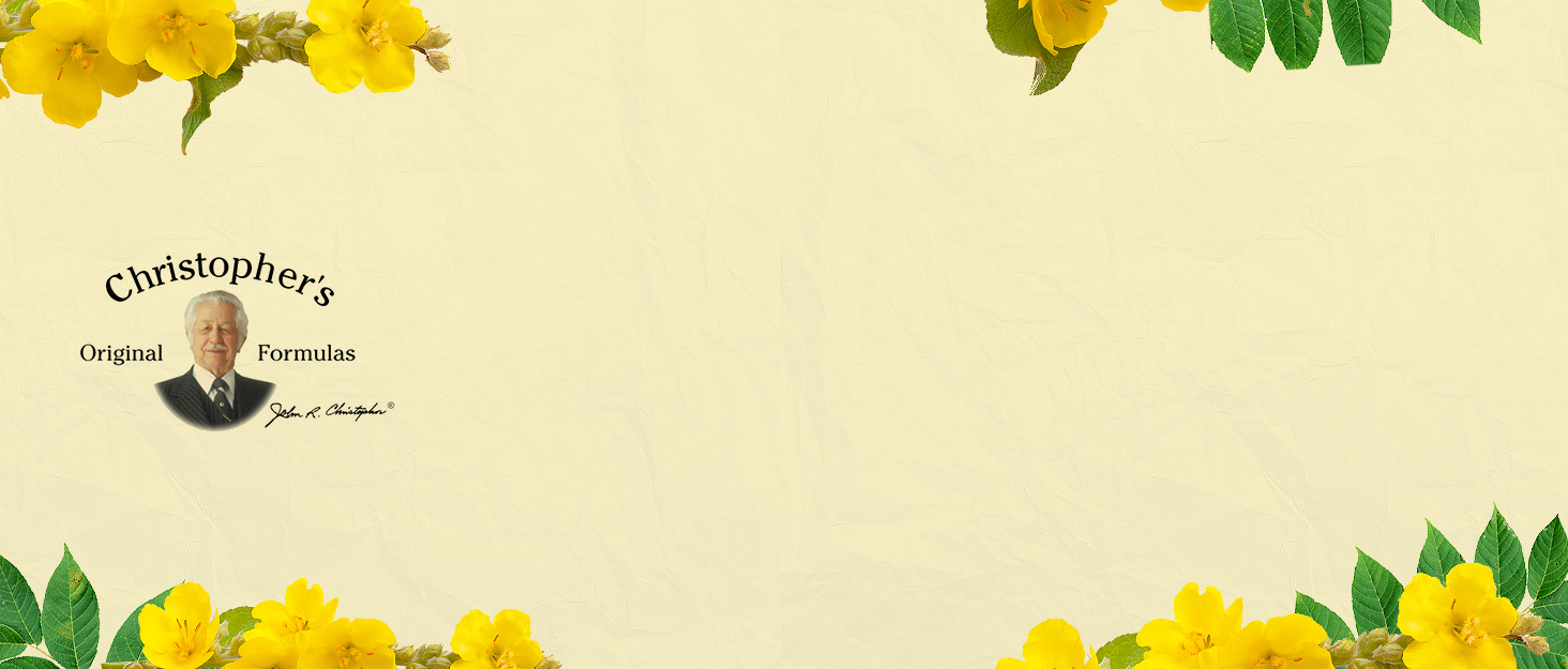Christopher's Original Formulas Background image