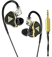 Jooy Paii Odio in Ear Monitor, HiFi Headphones with Dual Magnetic Dynamic Driver, Hybrid Balance ...
