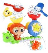 Bath Toys for Kids Ages 1-3 Toddler Bath Toys for Babies 1 2 3 Year Old Boys Girls Water Bathing ...