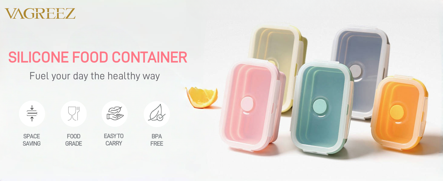 silicone food storage containers collapsible food storage containers collapsible collapsible bowl