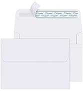 Eupako A6 White Envelopes 4x6, 250 Pack Self Seal Envelopes for 4x6 Cards, Photos, Invitations, W...