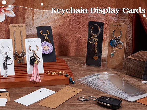 Keychain Display Cards