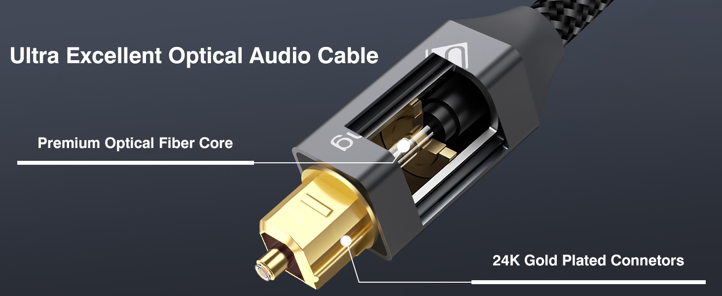 Optical Audio Cable 6ft