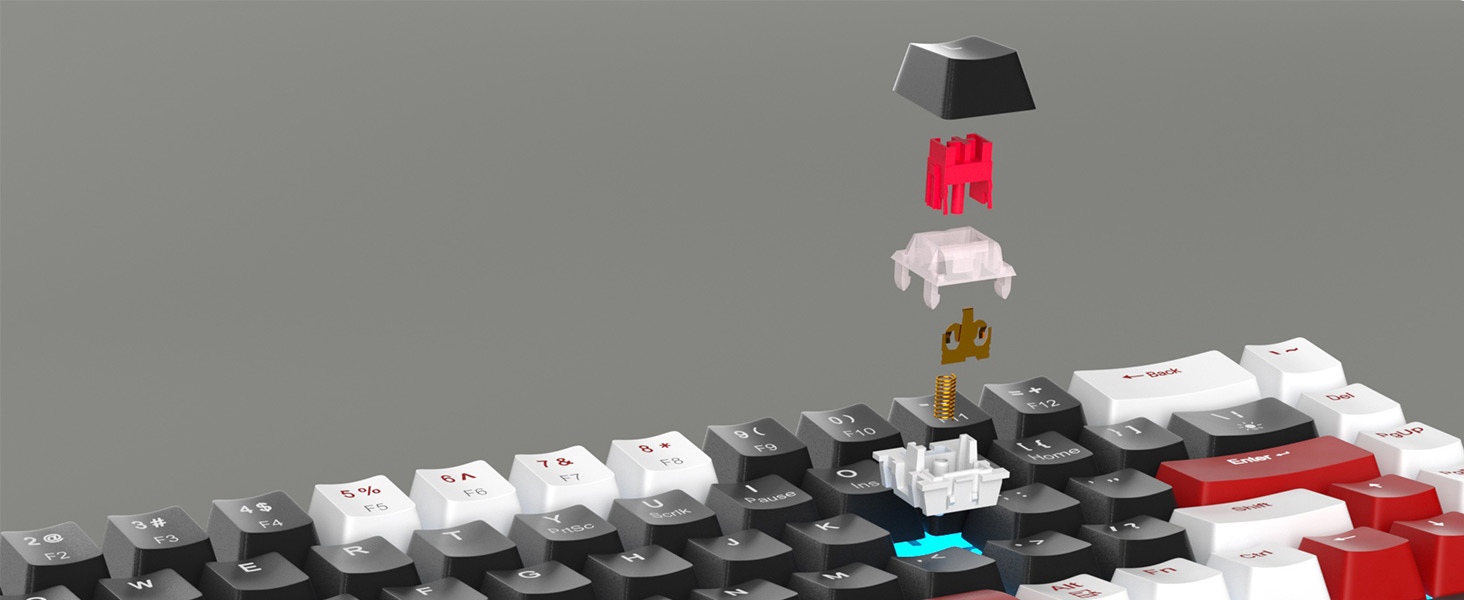 Hot-Swappable Linear Red Switches