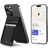 HiWe for MagSafe Wallet with Find My, Strongest Magnetic Wallet for iPhone 16/15/14/13/12 Series,...