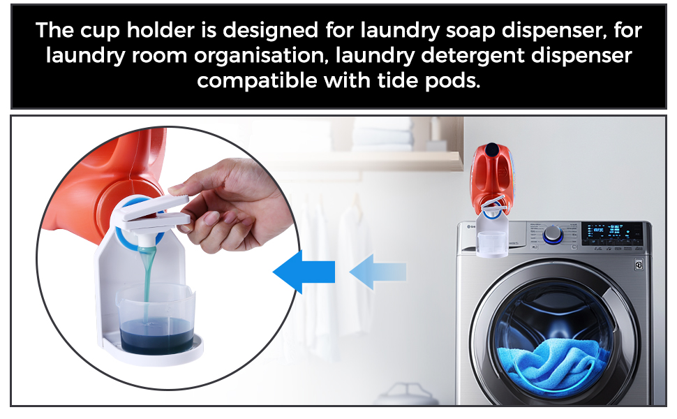 liquid laundry detergent dispenser