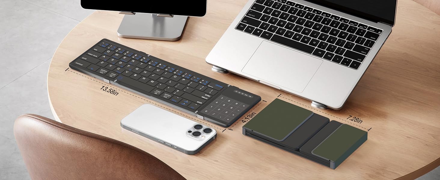 keyboard with trackpad