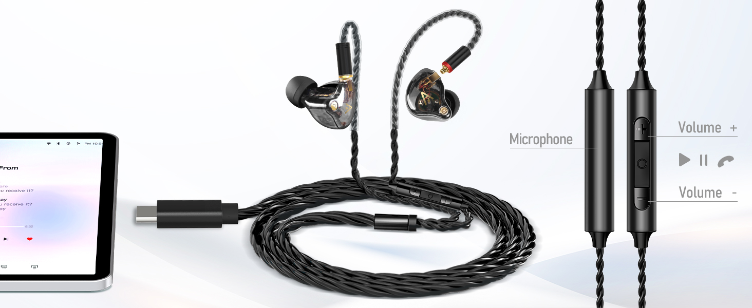 Audiovance VIbes 202 Black_HiFi Wired Earbuds