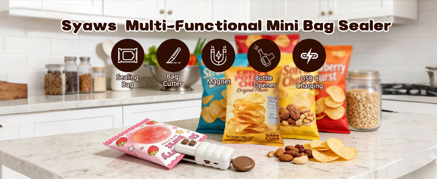 Multi-Function Mini Bag Sealer