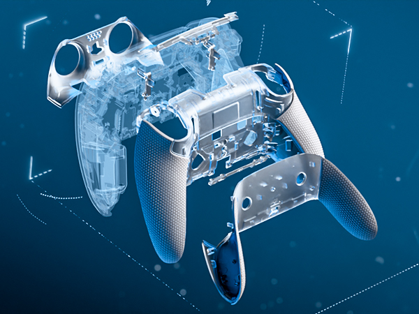eXtremeRate Beyond-ARC Bottom Shell Kit Compatible with p s 5 Edge Controller