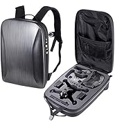 PONYRC Portable Hard Case for DJI FPV Combo, Waterproof Shockproof Backpack Bag for DJI FPV Explo...