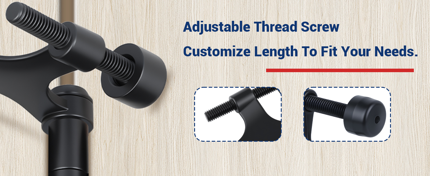 Adjustable Thread Screw Customize Length To Fit Your Needs.