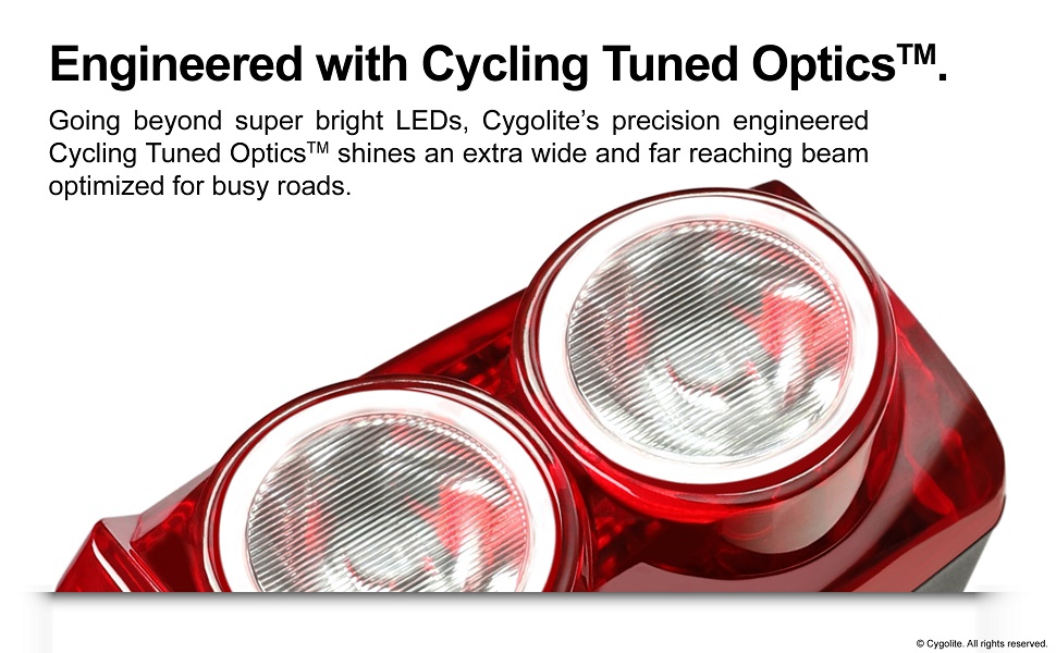 USB LED bicycle tail light